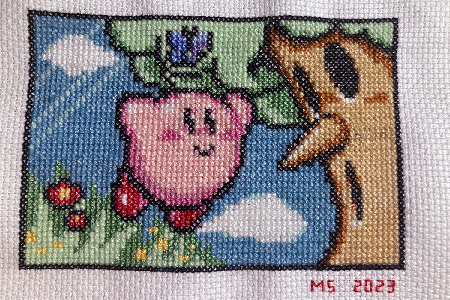 Kirby Embroidery